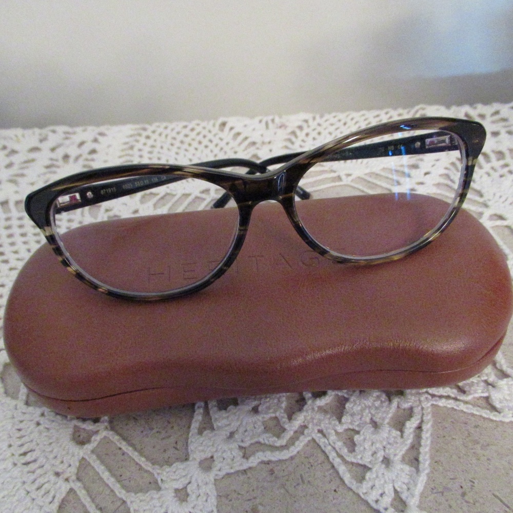 Heritage Tortoise Shell Eyeglass Frames - image 1